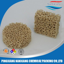 SIC alumina porous ceramic foam filter plate for cuprum/iron and alloy casting foundry